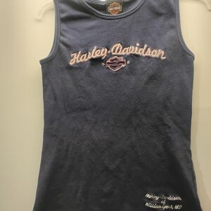 Harley-Davidson Women's Navy Tank Top